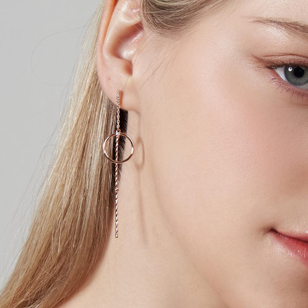 Monograph Bonita Earrings Mger0262 14K Gold Plated