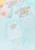 Kaitak Family Sumikkogurashi Movie Kids' Pajamas, Long Sleeve, Raglan Sleeves, Striped Pattern, Spring/Autumn (130cm, Green)