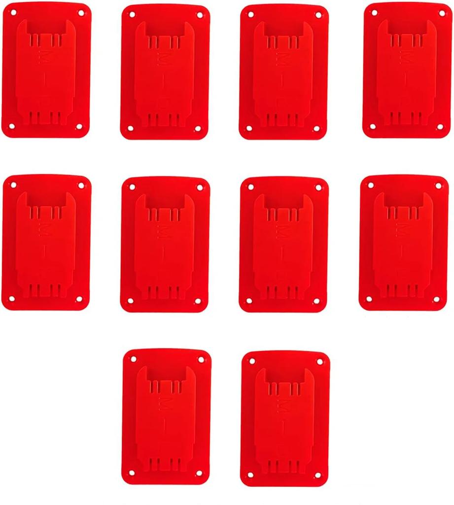 10Packs Tool Holders for Dewalt 20V Drill Mount Fit for Milwaukee M18 Tools