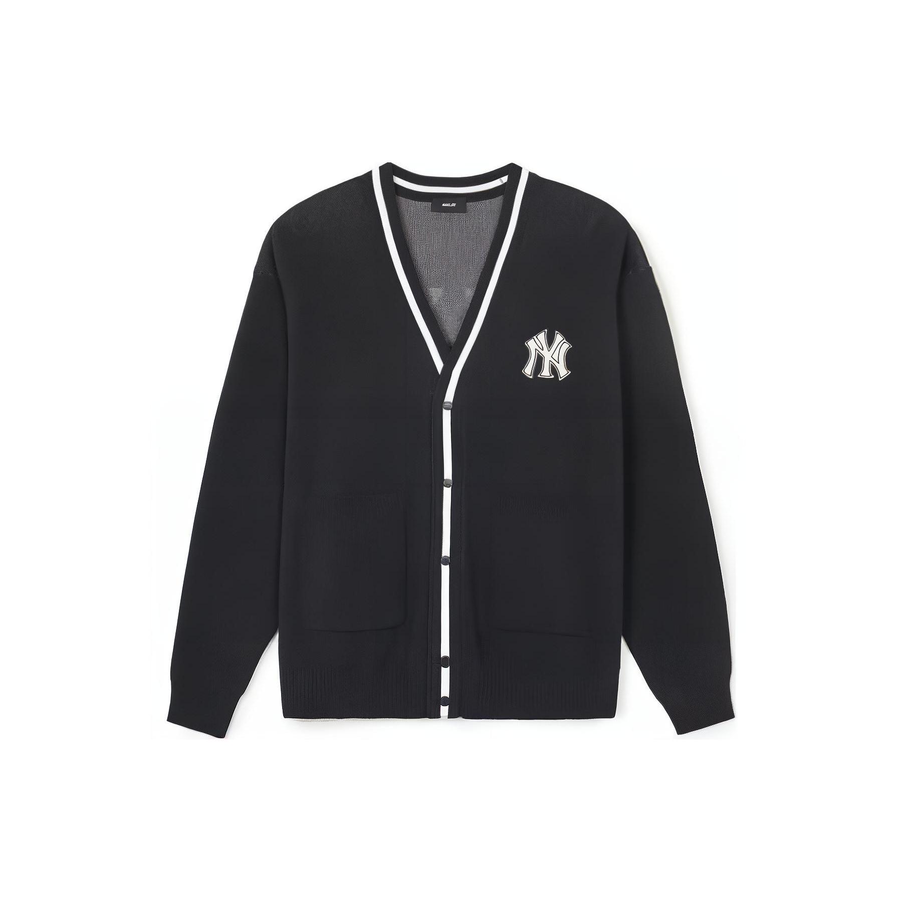 MLB New York Yankees SS24 Knitwear Unisex Black 3AKCV0141-50BKS S