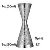 Double-Headed Indian Wine and Cocktail Jigger, 30/60 Oz Measuring Cup