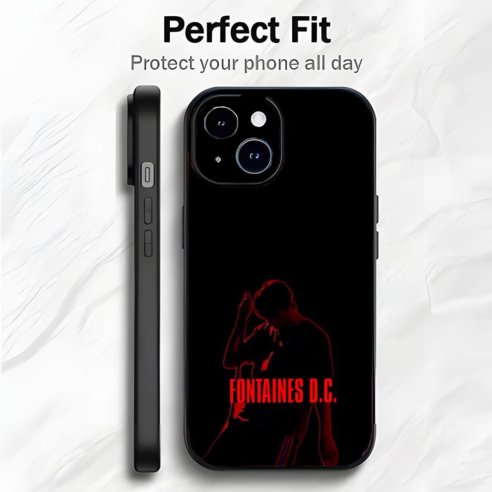 Band Romance F-Fontaines D-DC Phone Case Phone Case Soft Packaging Lightweight For iPhone17 16 15 14 13ProMax