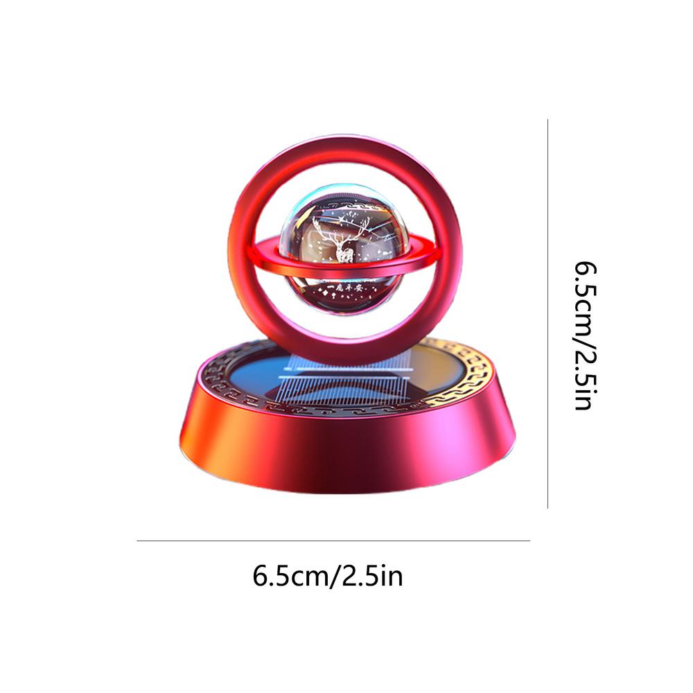 

Автомобильный ароматерапевтический очиститель запахов на солнечной батарее, освежитель воздуха для автомобиля, ароматизатор для салона автомобиля, автомобильный диффузор для эфирного масла красный