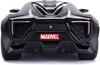 MARVEL BLACK PANTHER LYKAN HYPERSPORT Black Panther Diecast Car 124 &