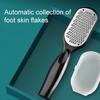Râpe pour Callosités de Pieds avec Manche Antidérapant Lime à Pieds en Acier Inoxydable Outil de Pédicure Imperméable et Anti-Rouille pour Peaux Mortes Talons Rugueux