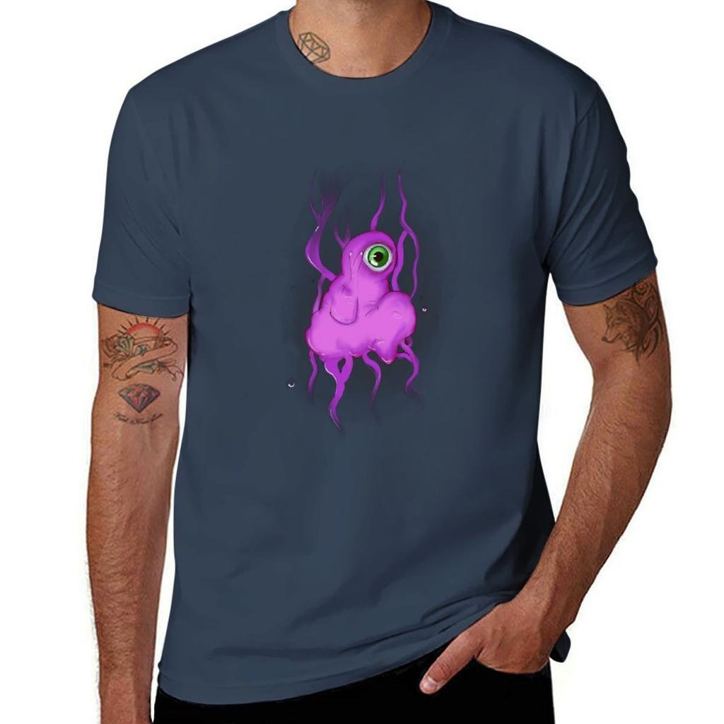 Pink Alien Shirt T-Shirt Cotton T Shirt Man Men T Shirt Cotton 100% Man T Designer T-Shirt