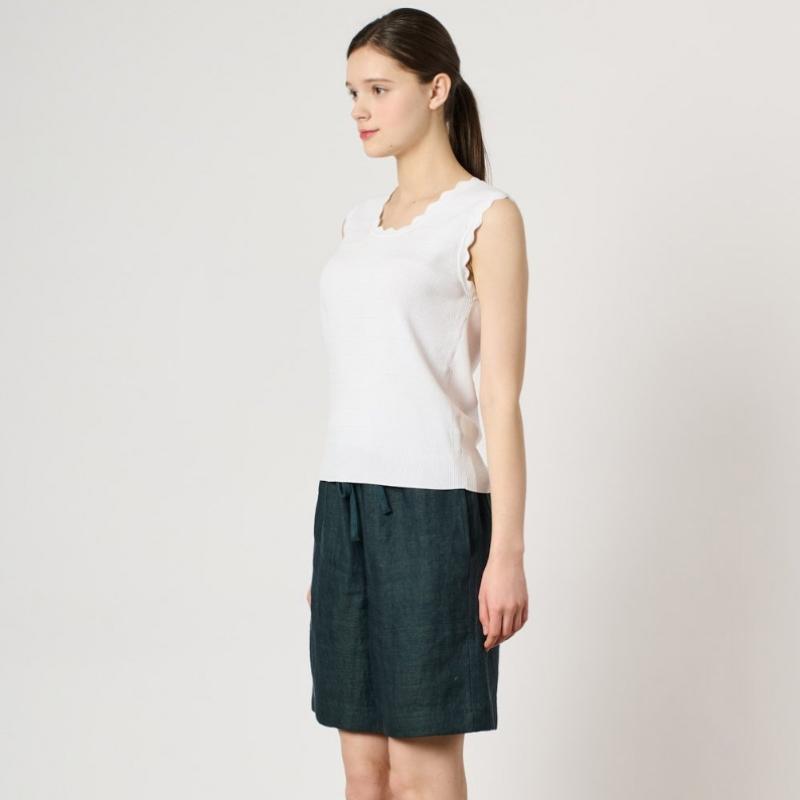 Bcbg Square Neck Sleeveless Knit Top B4m5k325