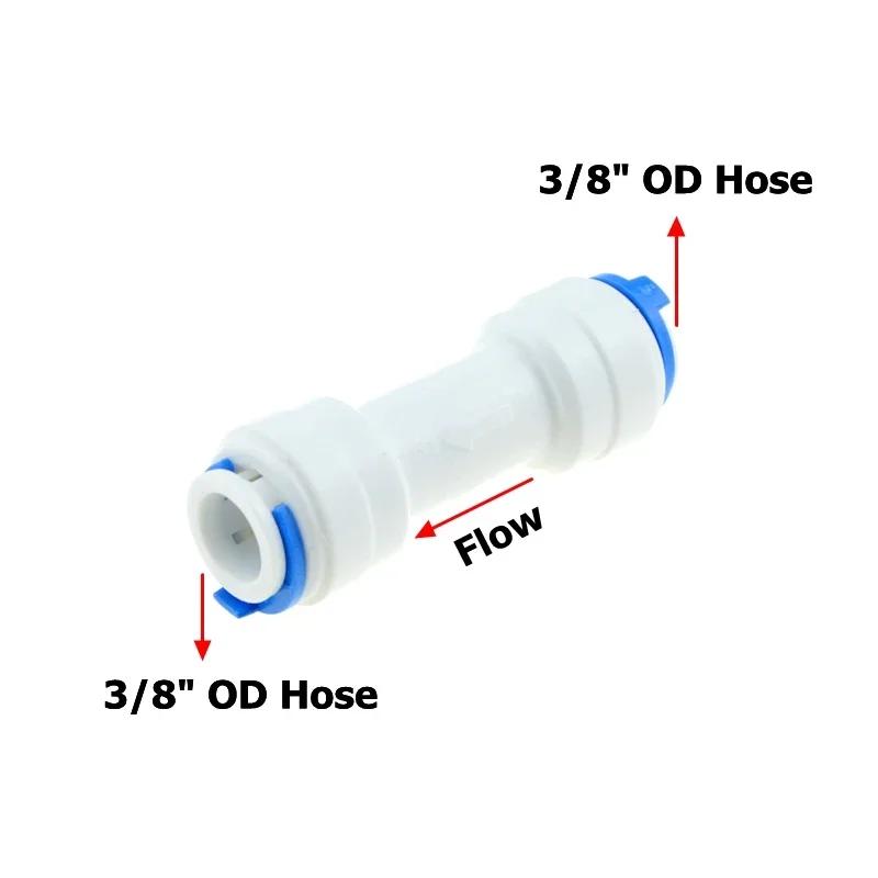 Cot Apă RO Supapă de Sens Dreaptă Fiting Cuplare Rapidă 1/4 3/8 Furtun 1/8" Tată Sistem Osmoză Inversă Conector Tub Plastic