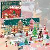 Christmas Block Building Blind Box Book Assembly Toy Puzzle Santa Xmas Gift