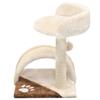 VidaXL Arbre à chat avec griffoir en sisal 40 cm Beige et Marron