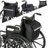 Reflective Stripe Wheelchair Backpack Bag Large Capacity Wheelchair Pouch  School Supplies