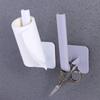 1Pcs Storage Rack Self-adhesive Wall Mounted Hook Towel Holder Tissue Hanger Paper Roll Rack