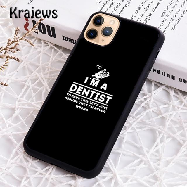 

Мягкий чехол для телефона Krajews Dental Definitions Tooth для iPhone 14 SE 6s 7 8 plus XR XS 11 12 13 pro max Samsung S21 S22ultra iPhone 11