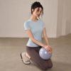 Women's Quick-Dry Breathable Yoga T-Shirt - Short Sleeve Fitness & Pilates Top