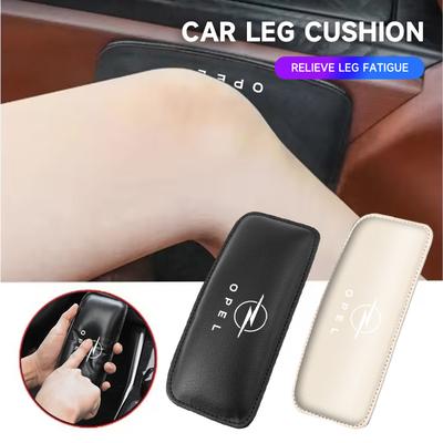 Car Leather Knee Pad Comfortable Memory Foam Auto Interior Accessories For OPC Line Zafira B Corsa D Insignia Mokka Regal