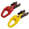 Apio Rear Tow Hook for Vehicles with Tactical 9mm Thick [R] Bumpers, [JB64, JB74] Red, 3070-40