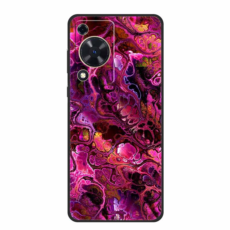 

For Huawei Nova Y72s Phone Case Fashion Marble Black Silicone TPU Soft Coque For Huawei Nova Y63 Y72 Y72s Back Cover Case Y 72 s Nova Y63