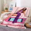 Emilia Mernes Mp3 Blanket Warm And Soft Suitable For Bedroom Living Room Sofa Bed Office Travel Camping