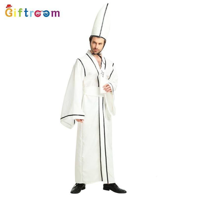 Halloween Masquerade Party Costumes New White Impermanence Demon Game Uniform Funny Costumes