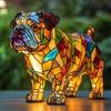 LED Night Lamp Soft Glow Non-Glare Funny Adorable Bulldog Dachshund Lamp Animal Dog Shaped Desk Light