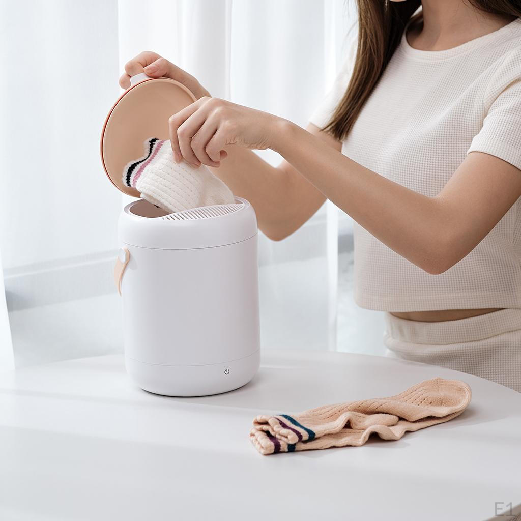 Compact Countertop Washer Socks Small Clothes Washing for Drom Hotel RV Camping Travelling