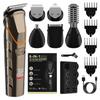 Waterproof electric shaver, household men's hair clipper, multi-functional electric nose hair trimmer set wholesale