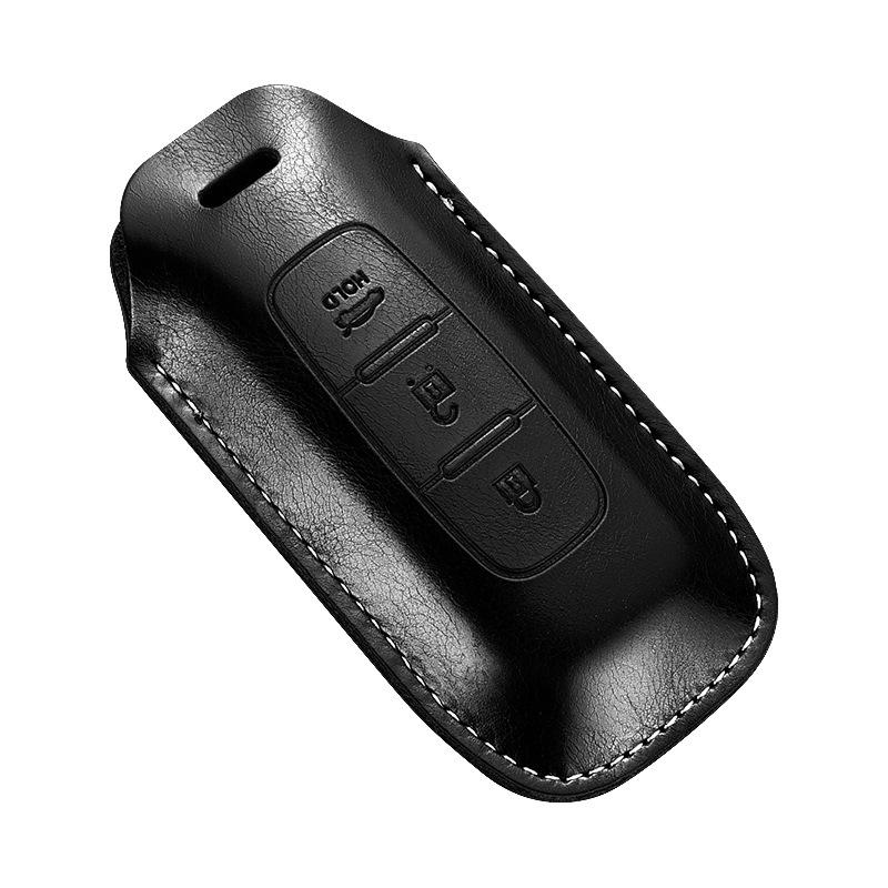 Suitable for Nissan Leather Key Cover 14th Generation Xuanyi Teana Qashqai Tan Lu Qi Juntiida Jinke Loulan Car Buckle Case