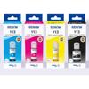 Epson Ecotank 113 Multipack Ink Cartridges 4 Colors Black Yellow Cyan Magenta