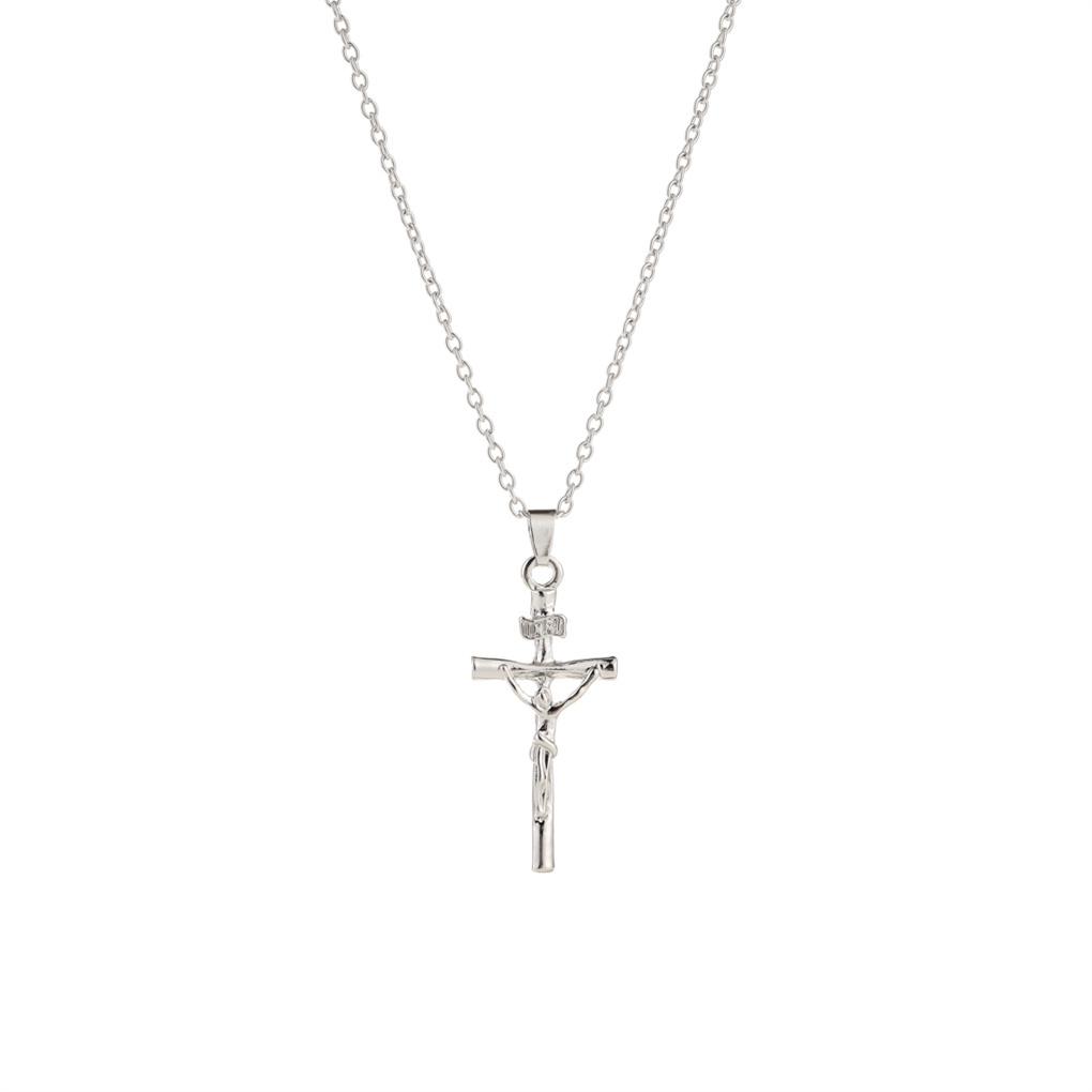 

Crossed Pendant Necklace Collar Chain Holiday Birthday Wedding Shopping Engagement Jewelry Men women Choker Simple