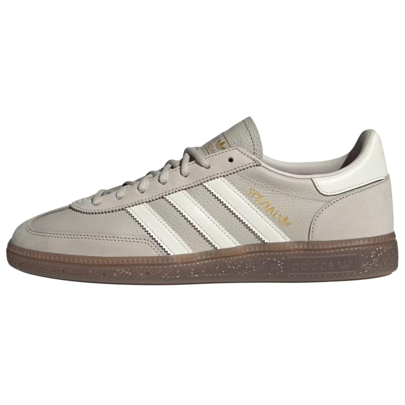 adidas Handball Spezial Бежевый Off White Резина Унисекс Кроссовки Коричневый KK1152 40⅔
