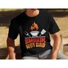 Bbq T Shirt Smokin Hot Dad Funny Grilling Cool Fathers Day