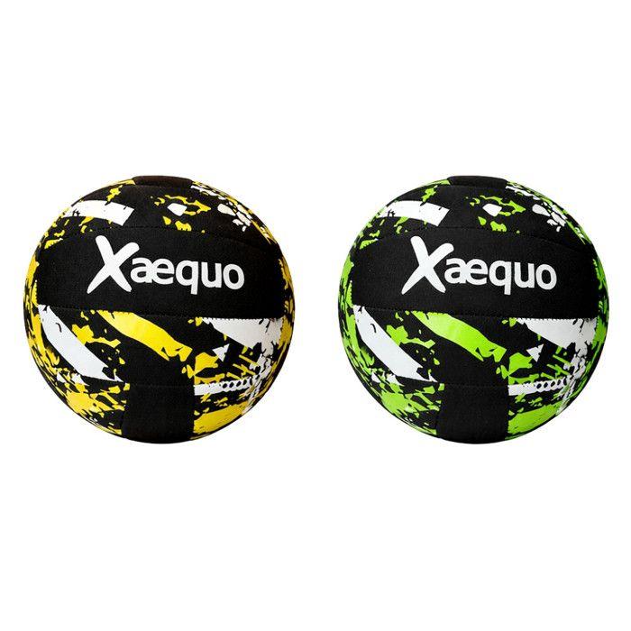 Lg-Expro Black/Yellow Volleyball - Ferry Jouets - Size 5 - Soft Neoprene - Water-Resistant