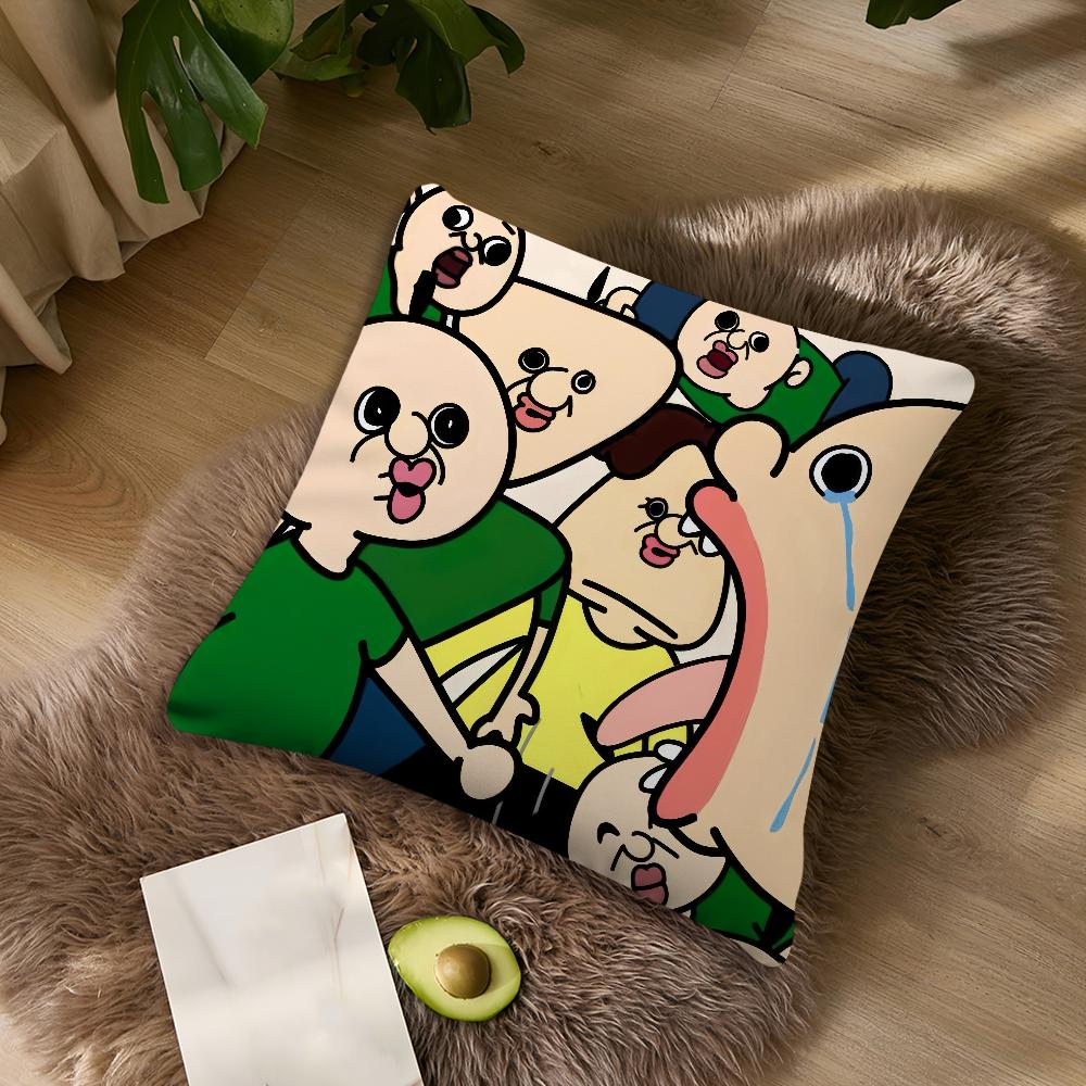 Lustige Bbangbbangs Tagebuch Cartoon Kissen Für Schlafzimmer Auto Café Raum Weich und Wohnzimmer Sofa Dekorative Kissenbezug Hülle