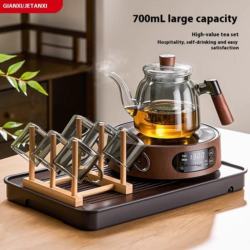 Gianxi Glass Teapot Type Teapot For Tea Making Home Stove High Temperature Resistant Glass Teapot Tea Brewing Kettle