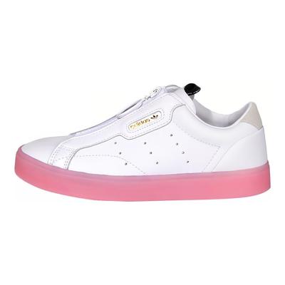 Originals Sleek Z Minimalist Casual Slip-Resistant Lightweight Low-Top Skate Shoes Women Sneakers White Pink EF0776