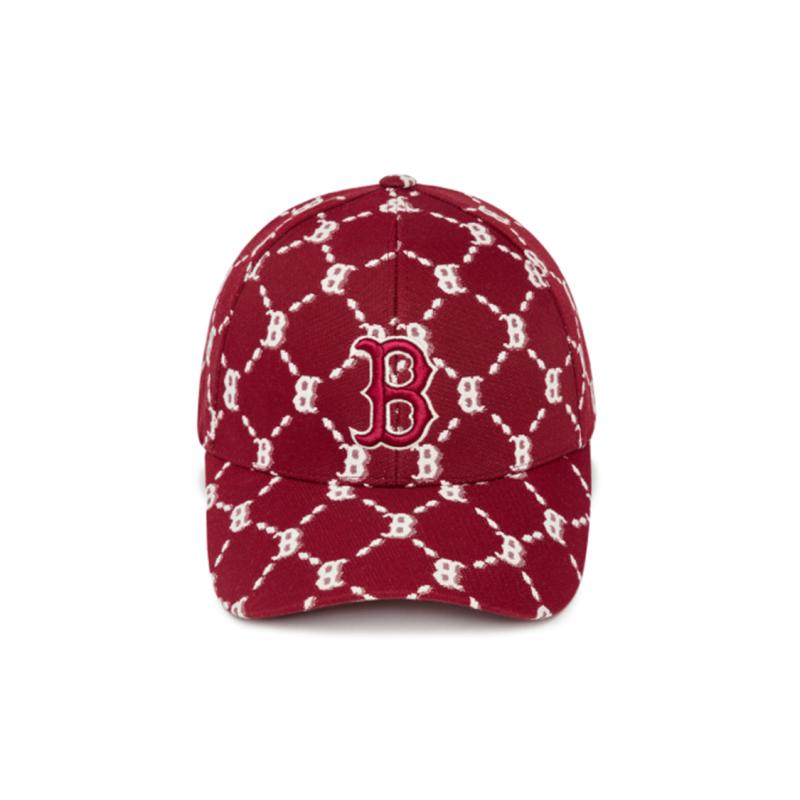 MLB Polyester Baseball Caps Unisex Red Fashion 3ACPM032N-43WIS