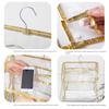 Waterproof Bathroom Organizer, Clear Shower Caddy Bag, Wall Hanging Toiletry Storage Bag with PVC, for Cosmetics, Towels, Clothes