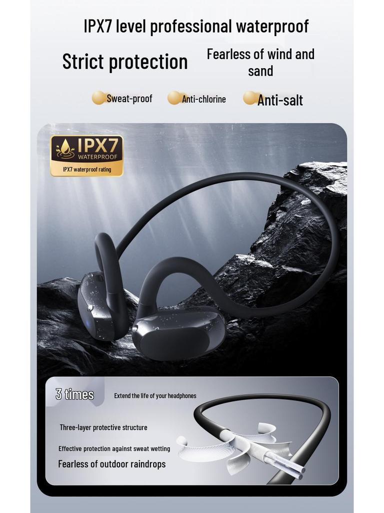 2025 Wireless Sport Ear Hook Bluetooth Earphones: Good Sound, Long Battery Life, and Comfortable for Extended Wear