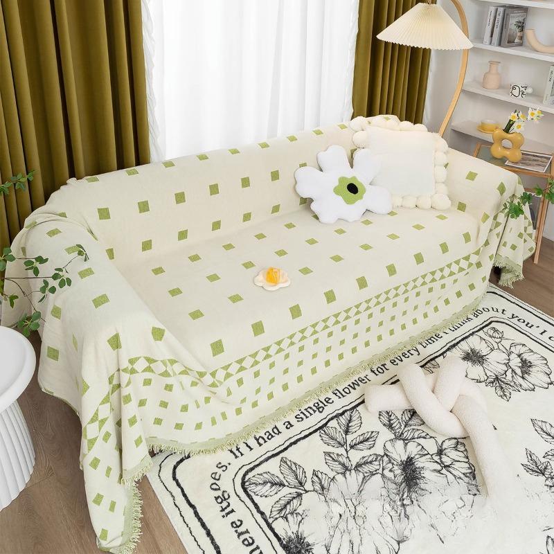 Chenille Sofa Cover Cloth, All-purpose, All-purpose, All-around Sofa Towel, New Three Seat, One Noble Consort Sofa Blanket