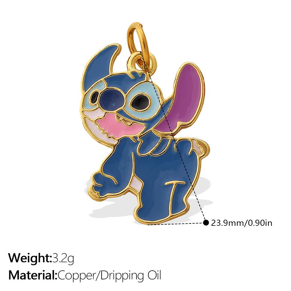 Cartoon Color Oil Drop Pendant Accessories Cute And Diverse Ice Cream Flower Diy Earrings Pendant