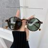 Vintage Round Sunglasses Women Men Brand Designer Retro Sun Glasses Female Male Mirror Punk Outdoor Circular