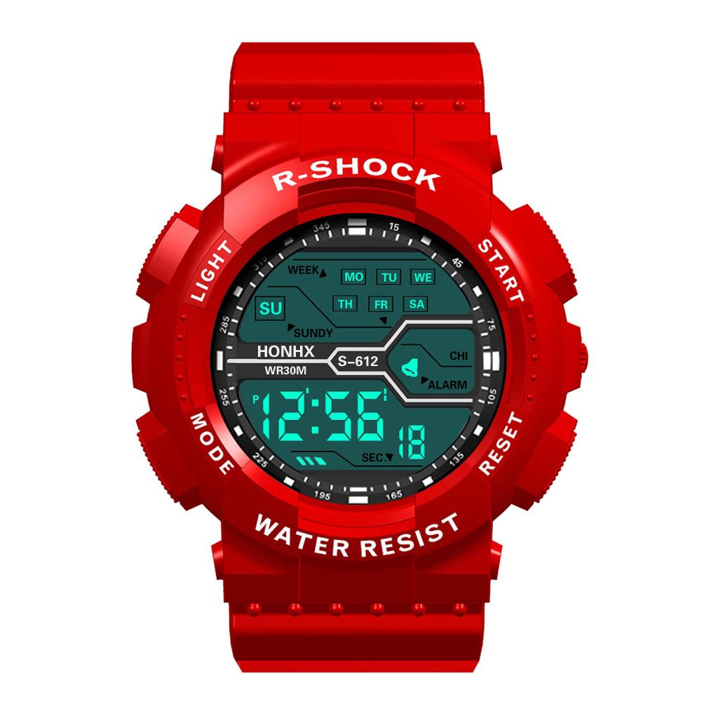 Sports Digital Electronic Watch 55mm Large Dial Sport Watch Outdoor Multifunction Watches Clock for Men Teen Student