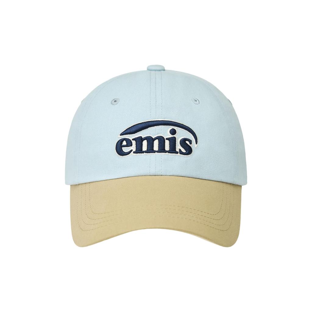 [EMIS] DUO LOGO TWO TONE BALL CAP - 6 Retro-Chic Colors