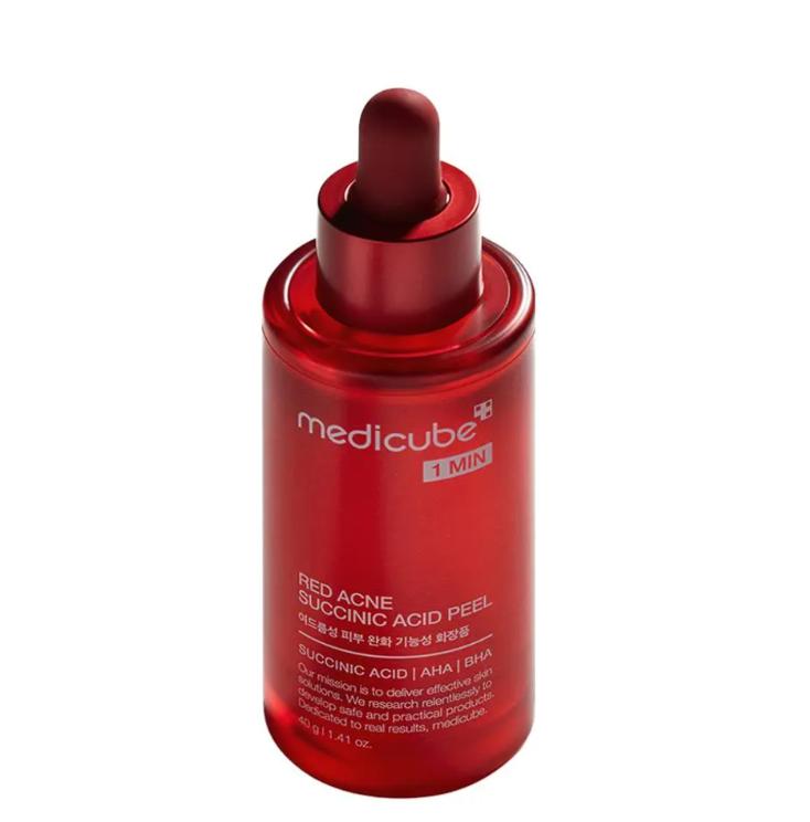 Medicube Red Acne Succinic Acid Peel 40g Acne Care & Skin Refining Treatment 1 ea