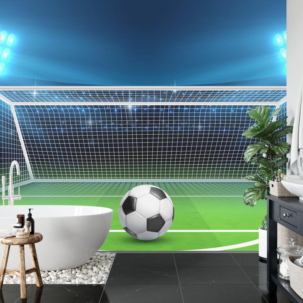 Photomural Ball On The Shot Line Of The Criminal Non-Woven 520x318