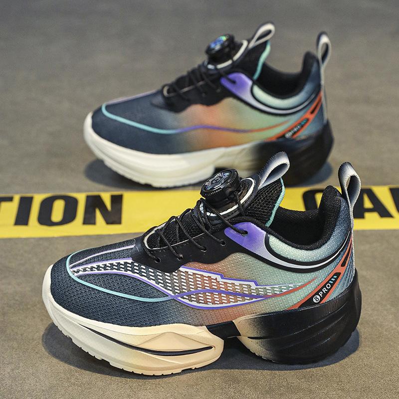 

Classmates sports shoes basketball shoes running shoes boys and girls students gradually change color light and comfortable free simple rest 39