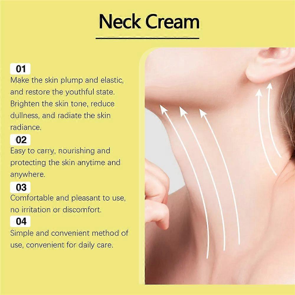 Neck Cream, Anti-Aging Neck Firming Cream,Hydrating & Tightening Treatment