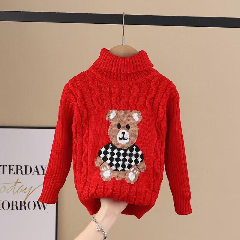 Children's Sweaters 2026 Autumn and Winter New Products Small and Medium-sized Long-sleeved