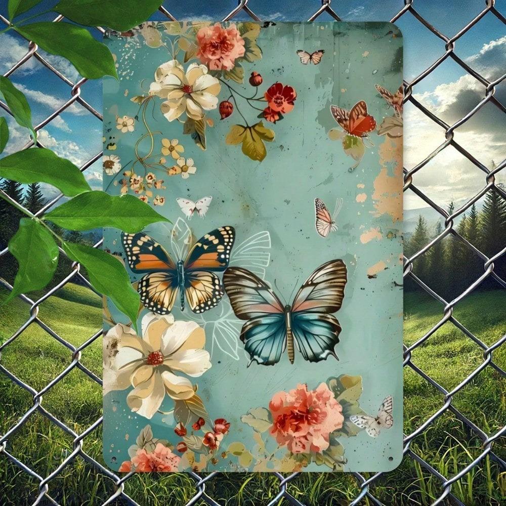 Vintage Metal Tin Sign Wall Art Home Decor Bar Cafe Farmhouse