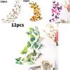 Unique 3d Butterfly Wall Art With Multipiece Pvc For Bedroom And Living Room Decor